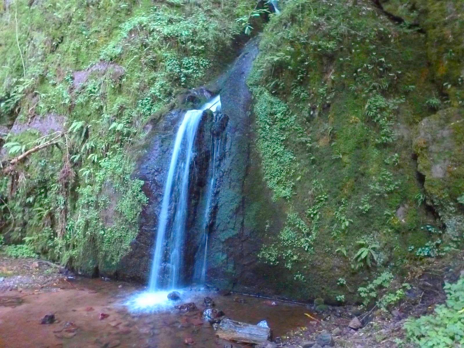 The Soultzbach waterfalls