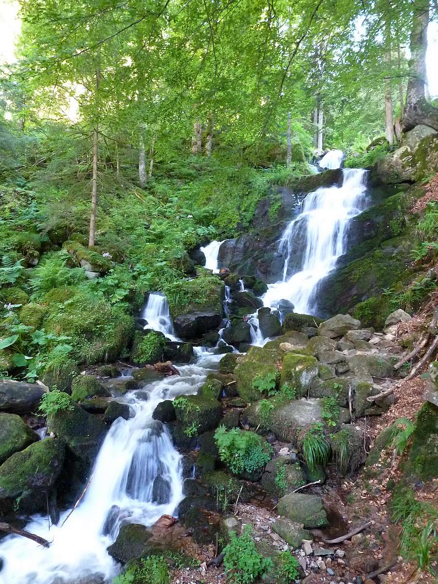The Serva waterfalls