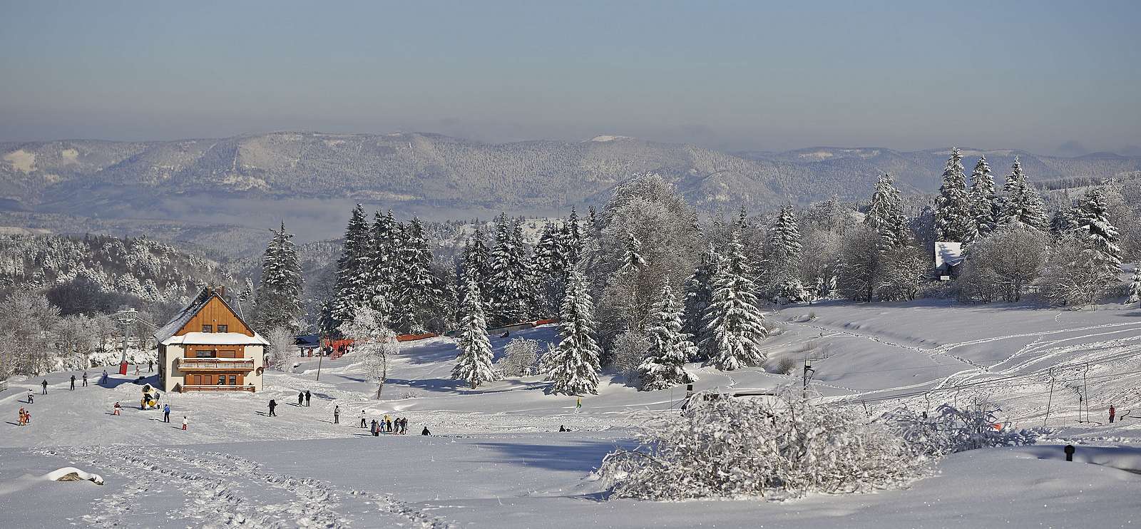 A winter sceneries