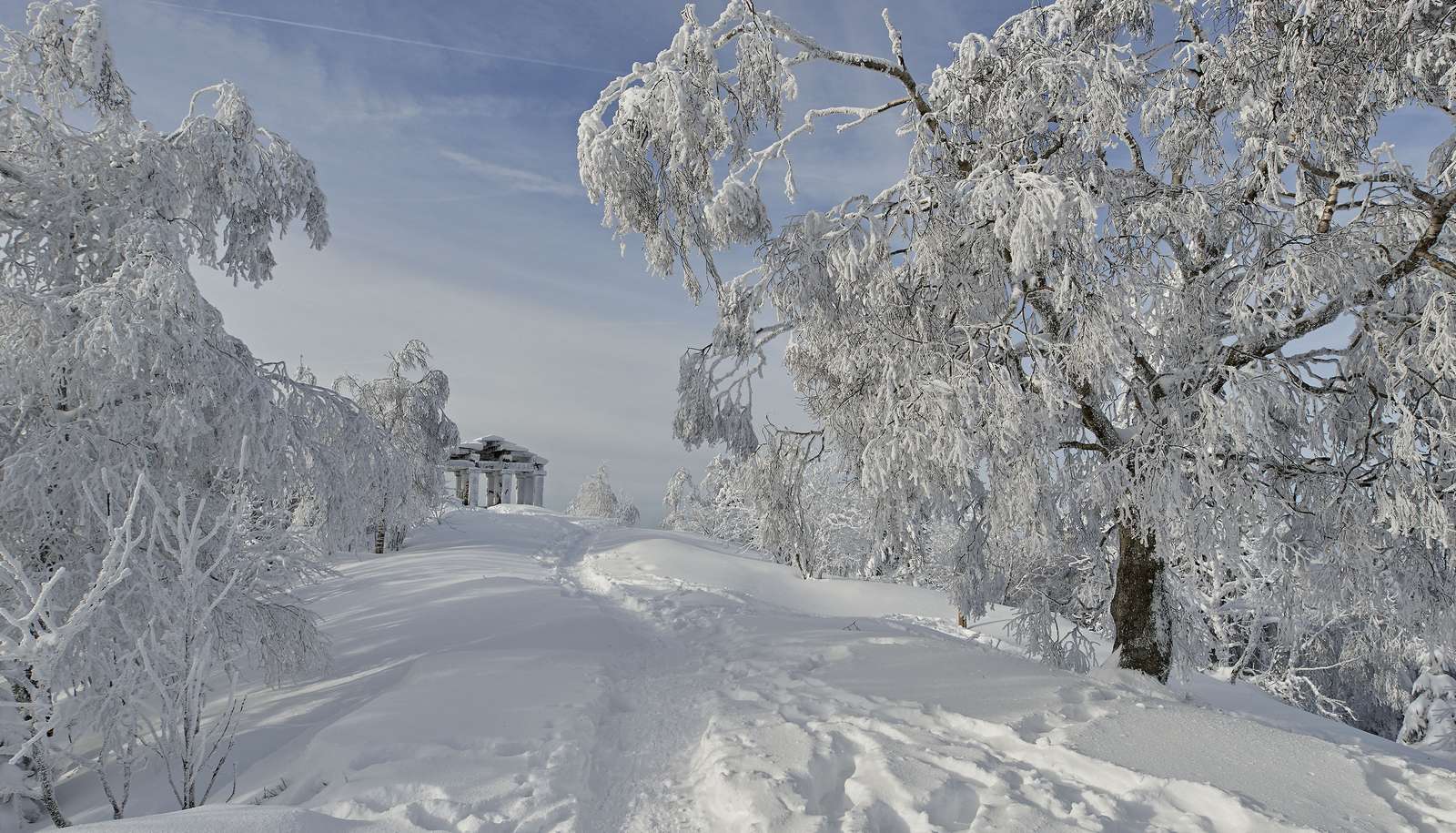 Un sentier de randonnée