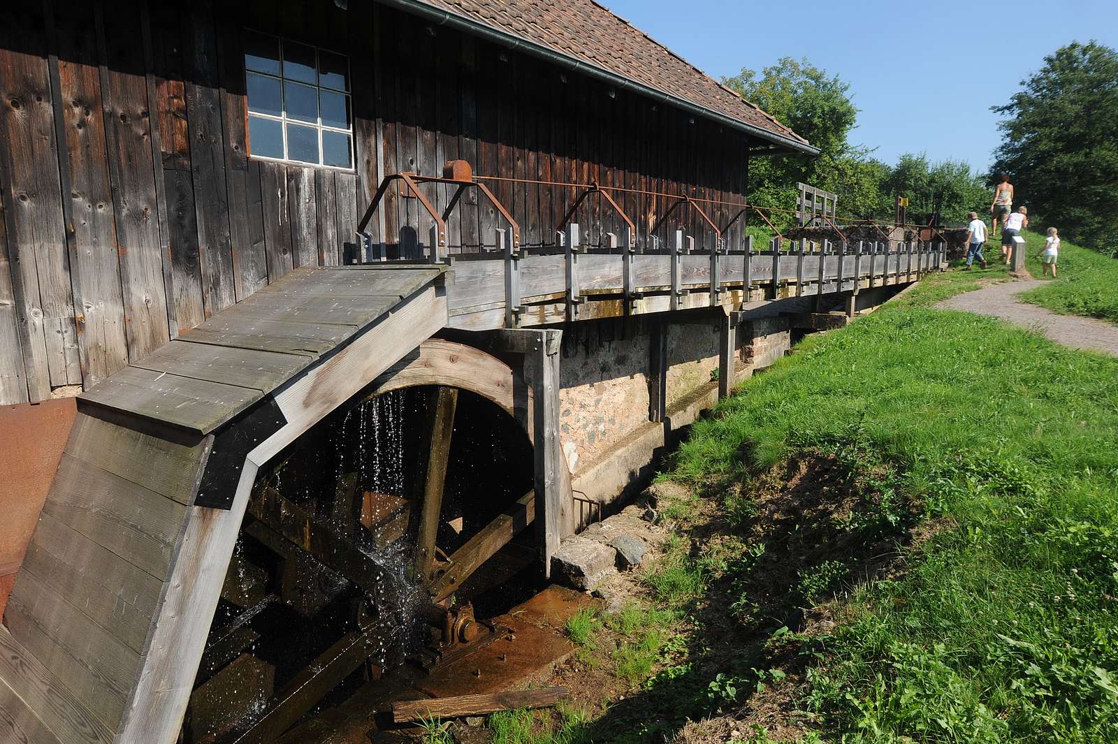 The Haut-Fer sawmill