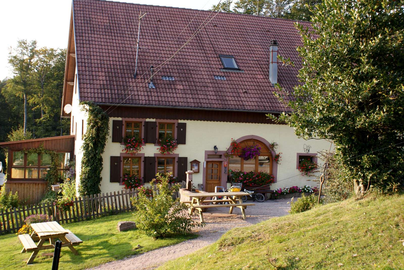 Une ferme auberge