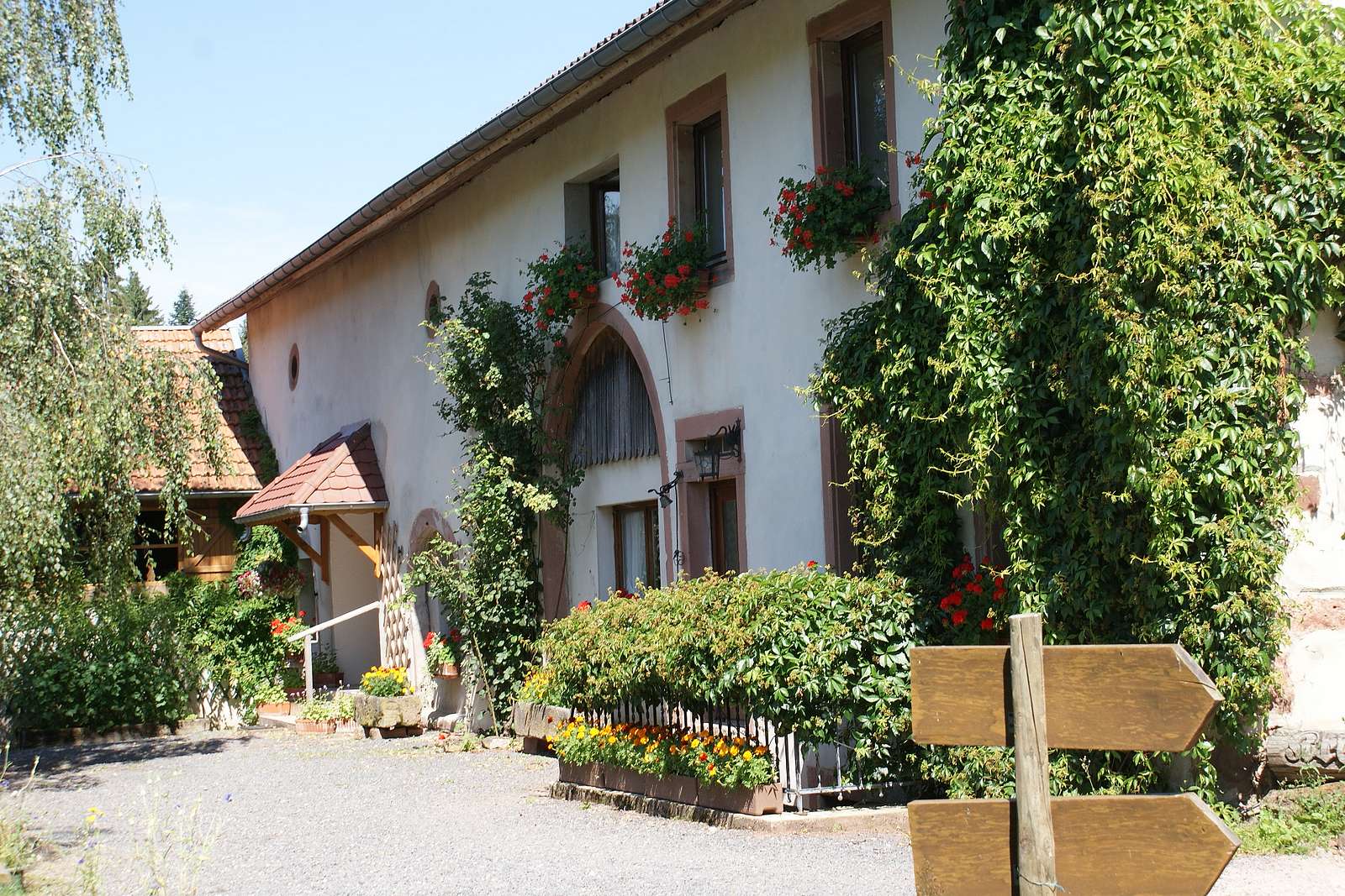 Une ferme auberge