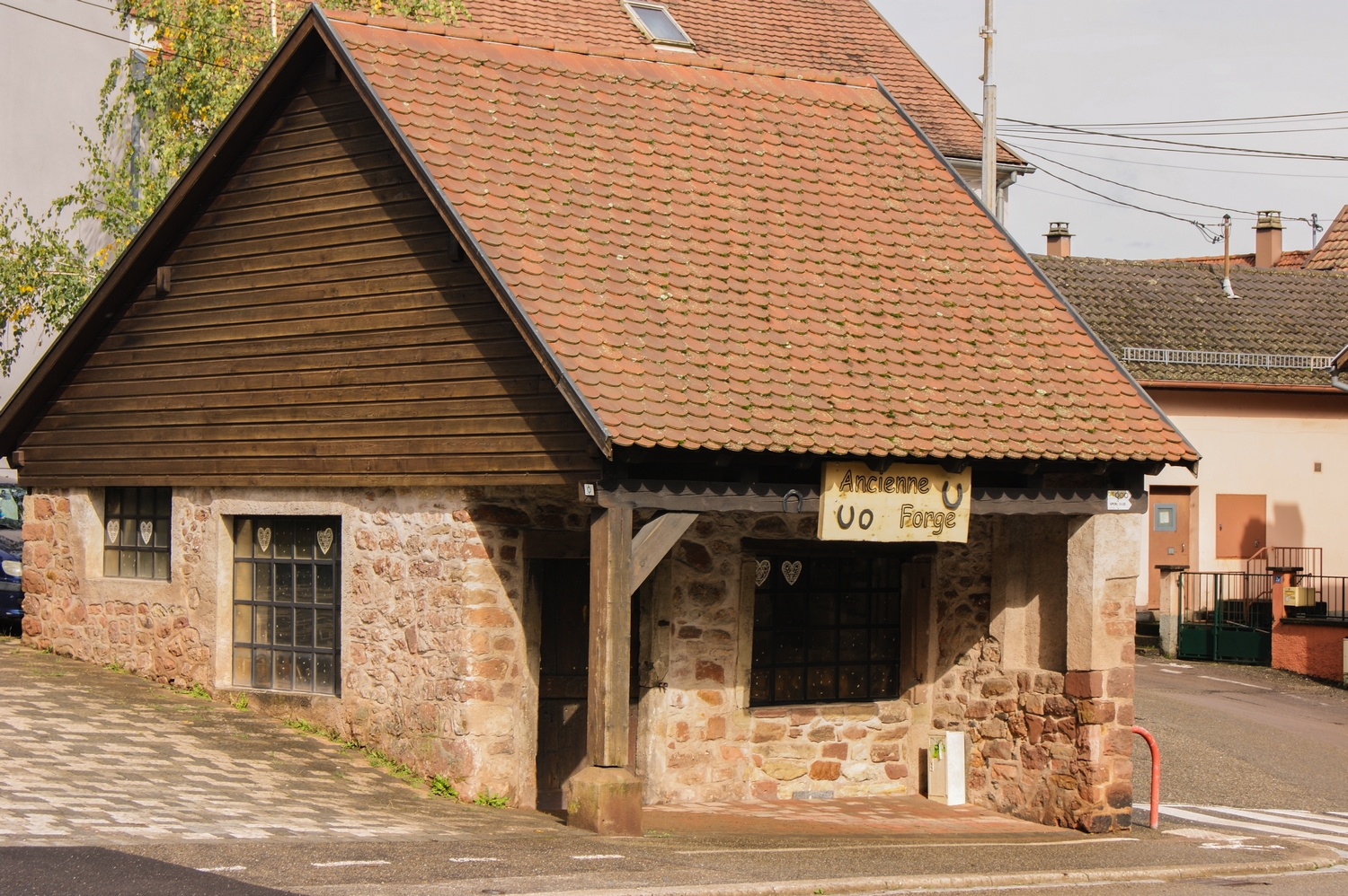 P 4018 F215002945 Europäische Tage des Denkmals ehemalige Schmiede von Lutzelhouse Lutzelhouse