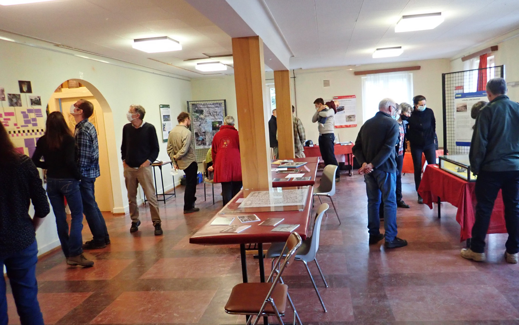 La Vallée de la Bruche en Hiver 80 P 4288 F215004593 journees europeennes du patrimoine exposition historique sur la vallee de la bruche saales