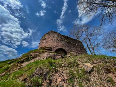 The castle of the counts of Salm