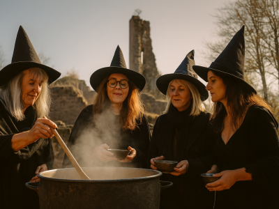 Soupe pour les sorcières au château de Guirbaden