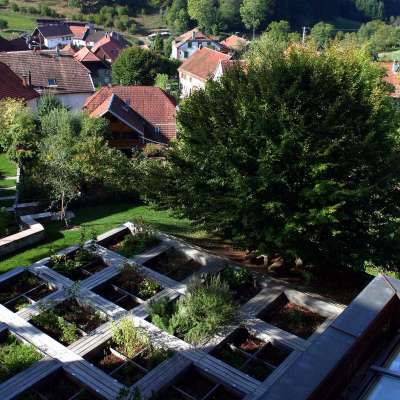Les jardins du musée Oberlin