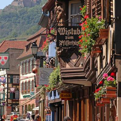 Ribeauville - one of the oldest medieval town in Alsace